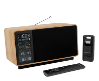 Thomson COSY Głośnik Bluetooth z radiem i stacją pogodową czarny - 1501903 - zdjęcie 4